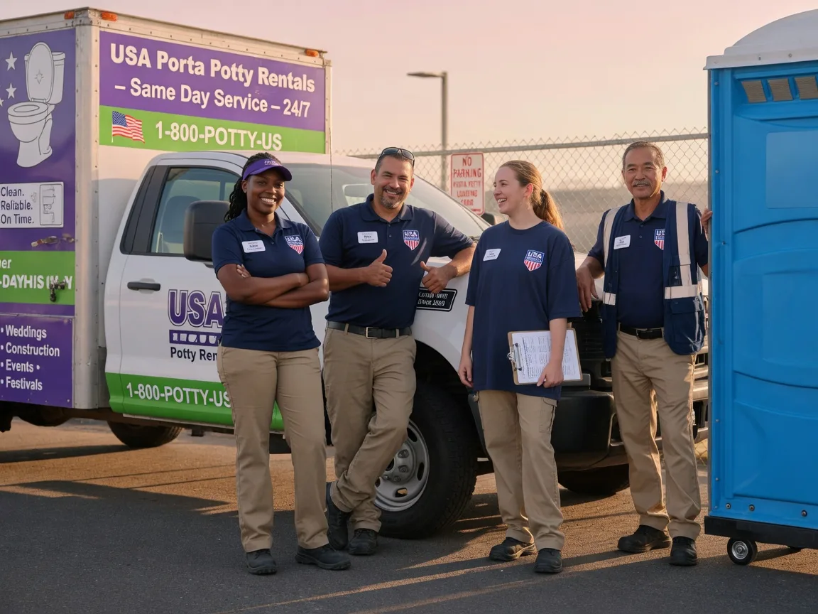 Porta Potty Rental company in Milan, PA